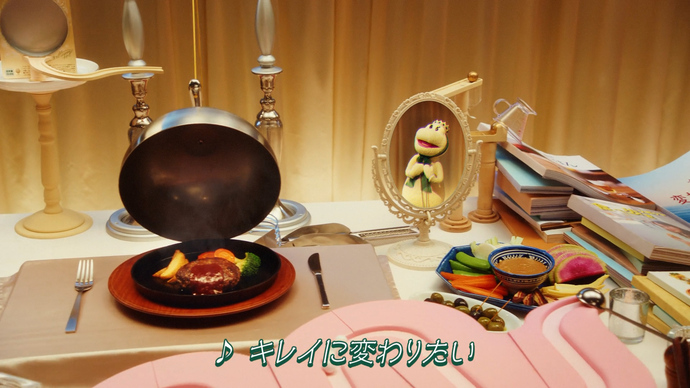 プレミアムカロリミット「からくり装置」篇