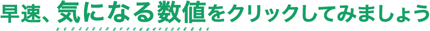 早速、気になる数値をクリックしてみましょう