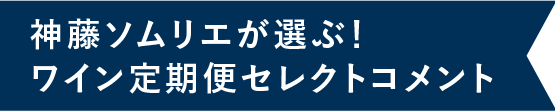 神藤ソムリエが選ぶ!ワイン定期便セレクトコメント