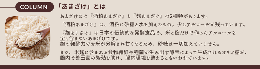 あまざけコラム