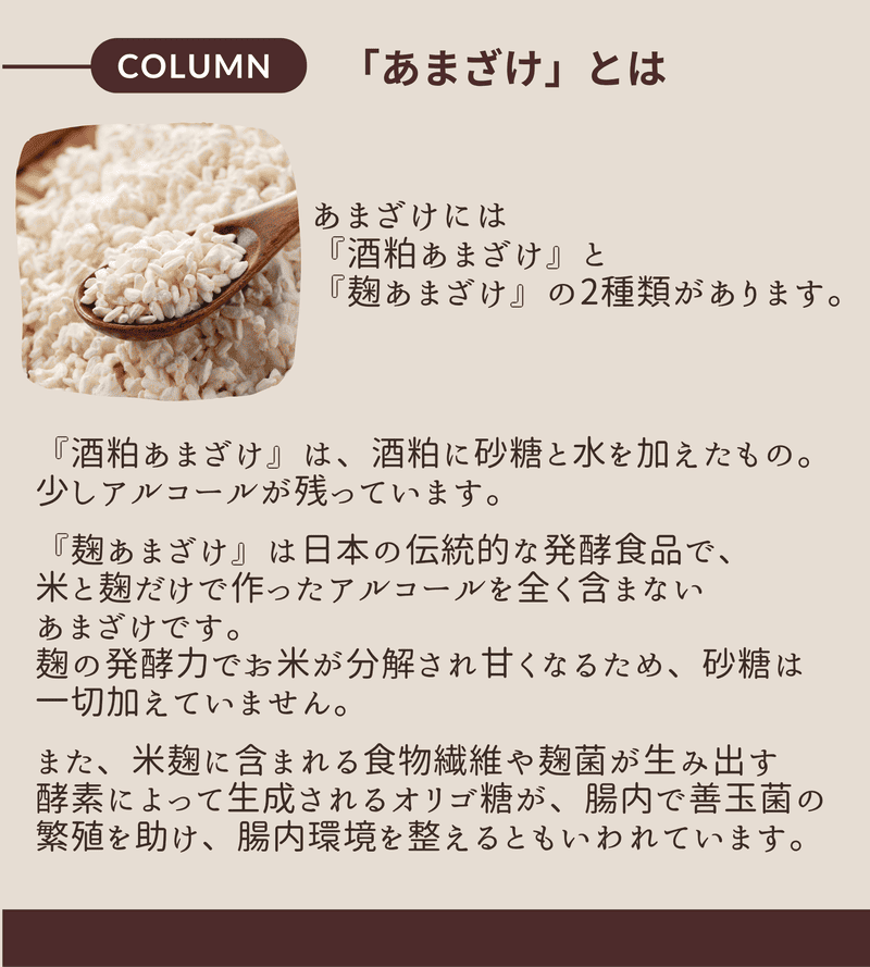 あまざけコラム