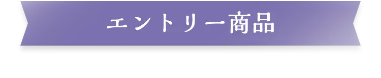 エントリー商品