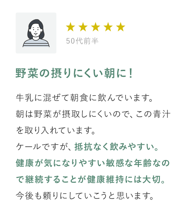 野菜の摂りにくい朝に！