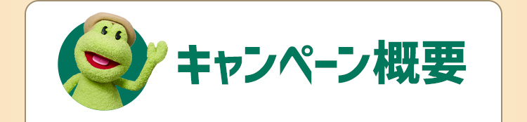 キャンペーン概要