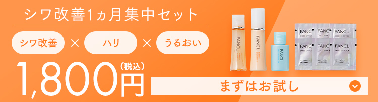 シワ改善1ヵ月集中セット