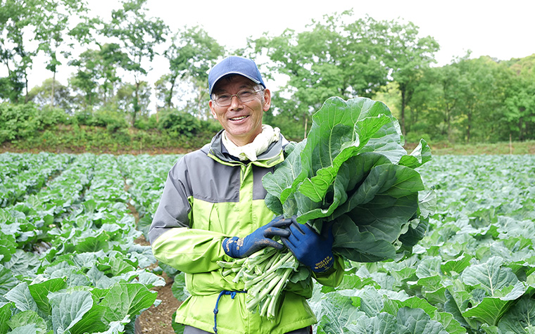 契約農家で栽培