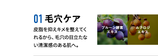 01毛穴ケア