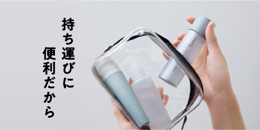 持ち運びに便利だから