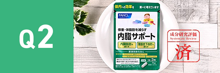 Q2イメージ：お腹の脂肪が気になる女性