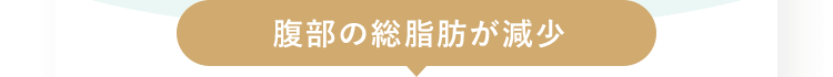 腹部の総脂肪が減少