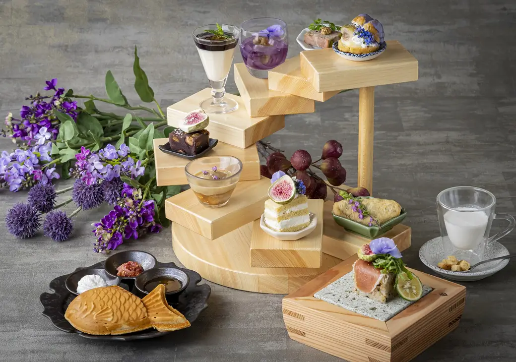 ビーズ刺繍で自分だけのアクセサリー作りと季節のアフタヌーンティー