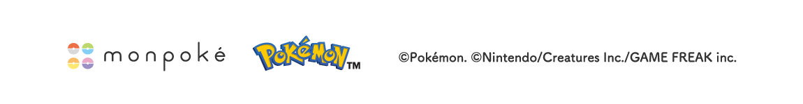 monpoke ©Pokémon. ©Nintendo/Creatures Inc./GAME FREAK inc.