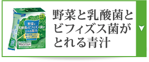 野菜と乳酸菌とビフィズス菌がとれる青汁