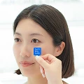 角層採取の様子