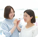 肌測定の様子