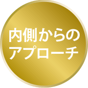 内側からのアプローチ