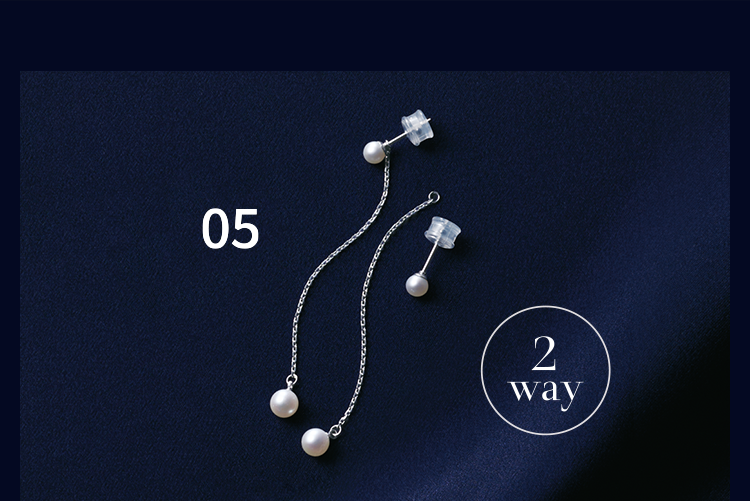 ベビーパール 2wayピアス